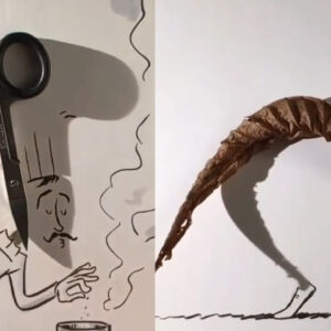 belcikali sanatcidan golge performansi ScszrfPA