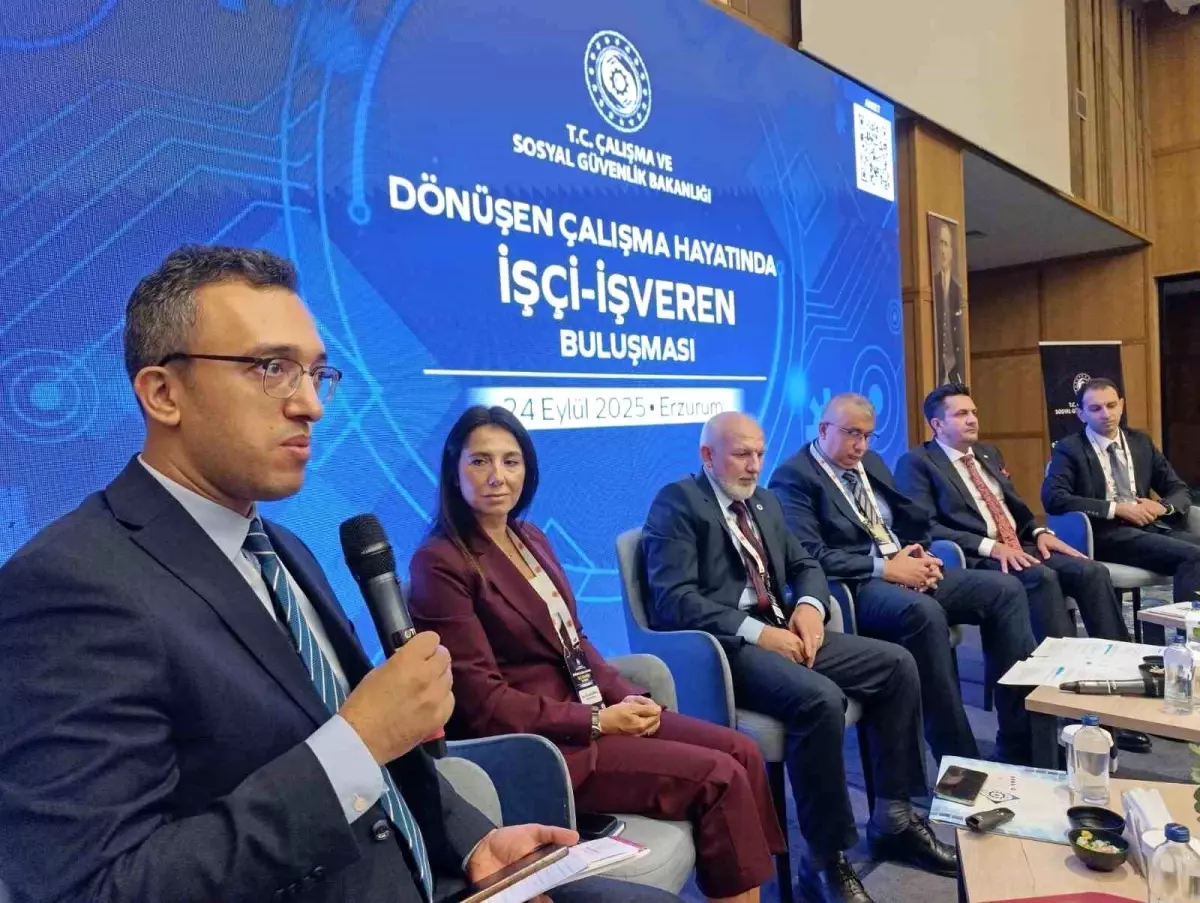 erzurumda isci isveren bulusmasi paneli duzenlendi 4LKiSL6U