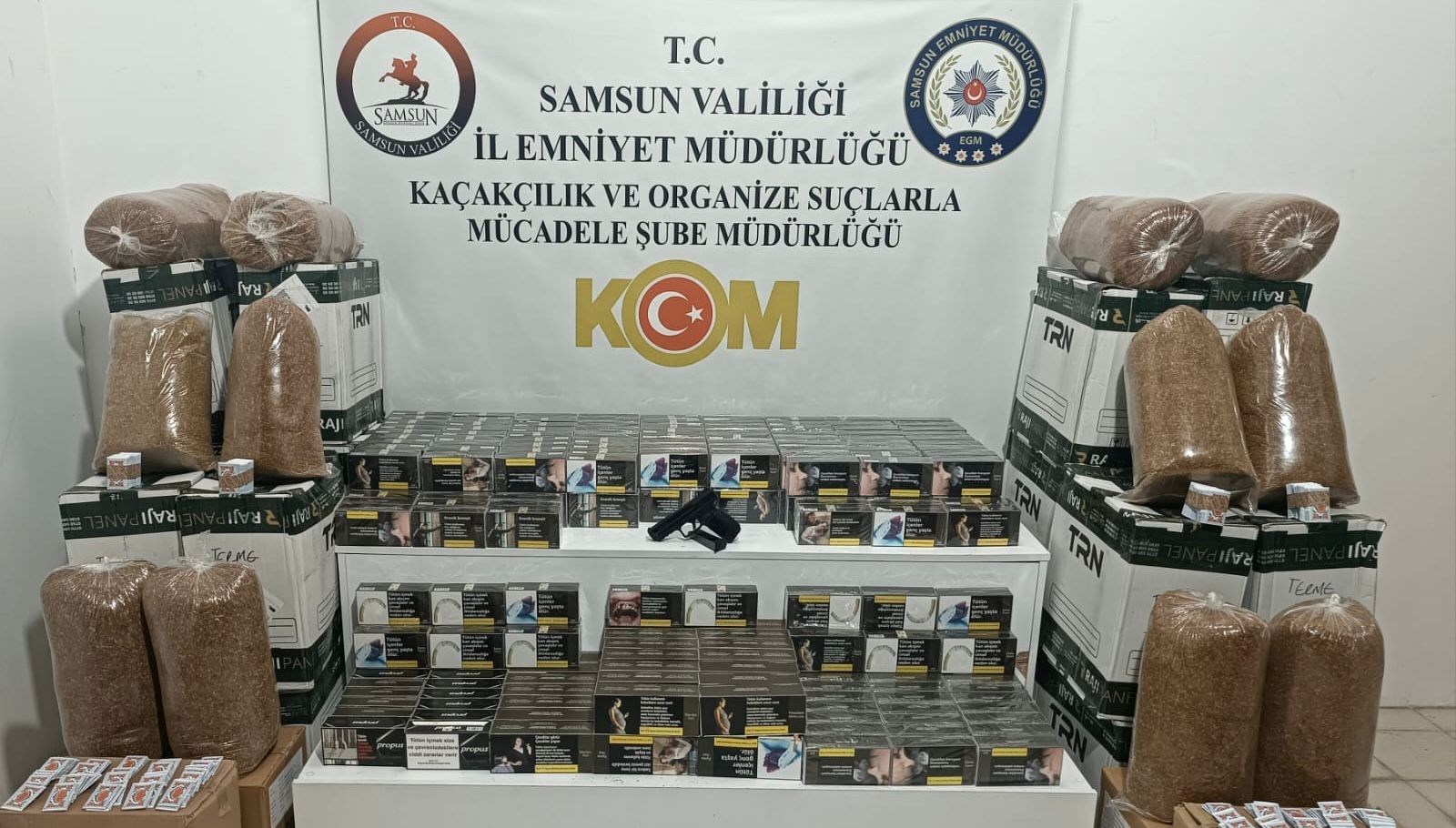 samsunda kacakcilik operasyonu YYktTBKf