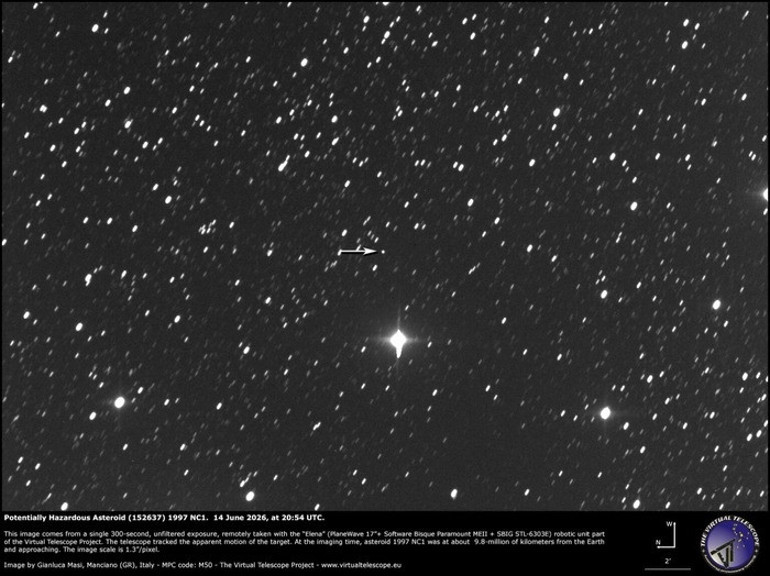 2026’da Yakından Geçecek Büyük Asteroid Hakkında Bilgiler